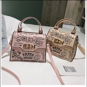 Graffiti Medium Handbag